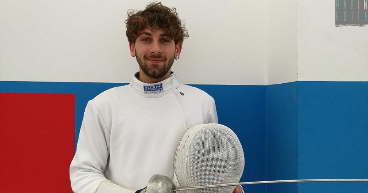La storia del barese Vito Capuano, giovane vincitore della Coppa Italia di scherma